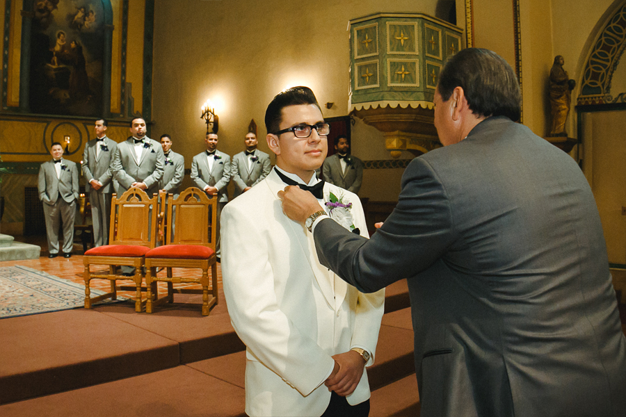 Father’s Love – recent Wedding at Santa Clara Mission Church